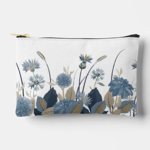Bolsito Accesorio Pequeño Blue Dahlias Cornflower