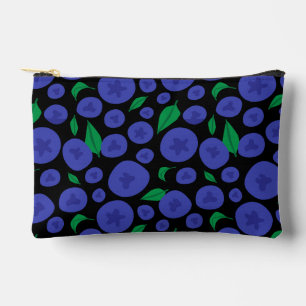 Bolsito Accesorio Pequeño Blueberries Seamless Pattern