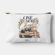 Bolsita con cremallera One More Chapter con libros