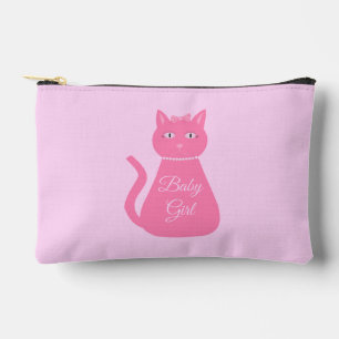 Bolsito Accesorio Pequeño Bonito Niña Rosa Personalizado Gato