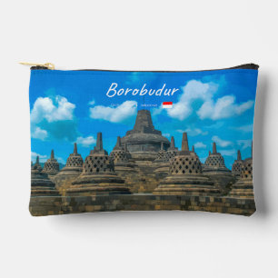 Bolsito Accesorio Pequeño Borobudur, Indonesia - Antiguo templo budista