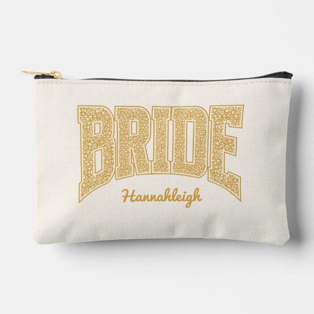 Bolsito Accesorio Pequeño BRIDE Varsity Sunset Ditzy Floral Makeup (Anverso)