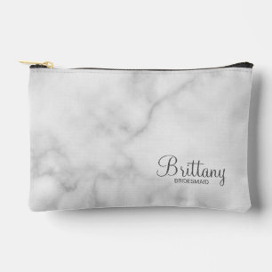 Bolsito Accesorio Pequeño Bridesmaid personalizada de escritura moderna