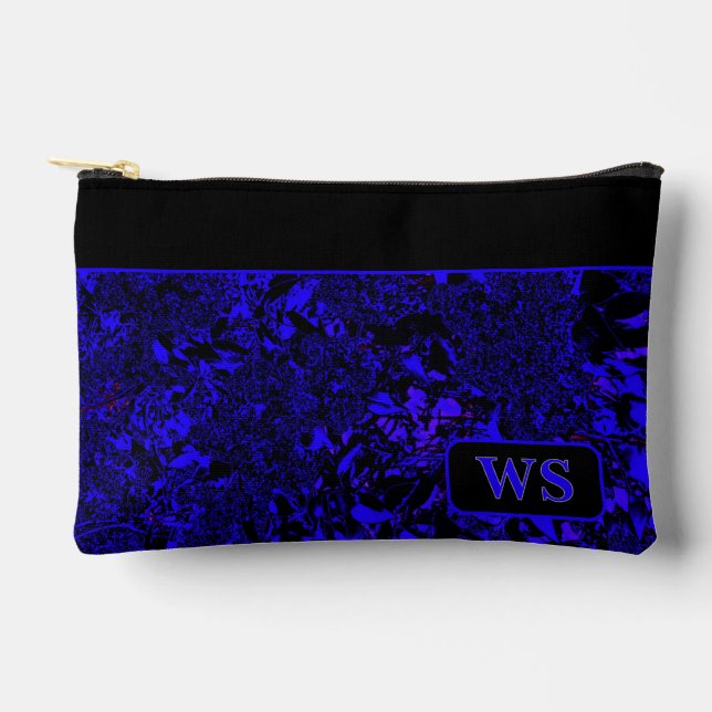 Bolsito Accesorio Pequeño Bright Blue Cosmetic Bag (Anverso)