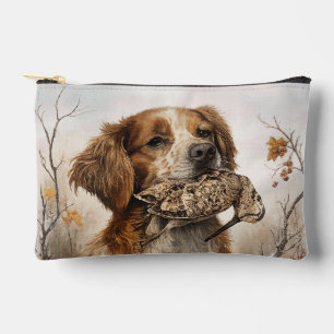 Bolsito Accesorio Pequeño Brittany Spaniel y caza de chocha