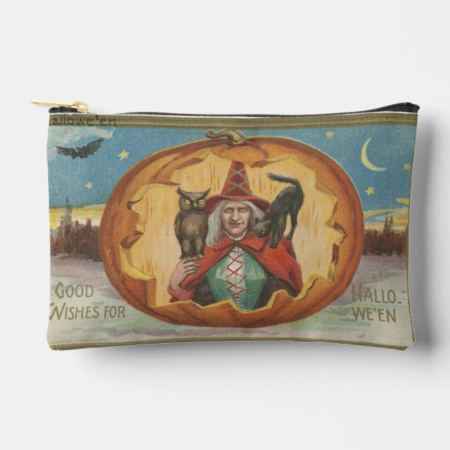 Bolsito Accesorio Pequeño Buenos deseos para Halloween (Anverso)