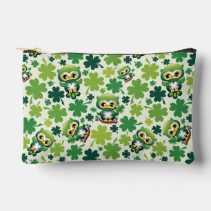 Bolsito Accesorio Pequeño Búho Bebé Lindo Dibujo Animado de San Patricio