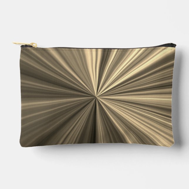 Bolsito Accesorio Pequeño Burst dorada (Anverso)