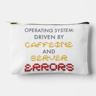 Bolsito Accesorio Pequeño Café divertido para programadores y errores del se