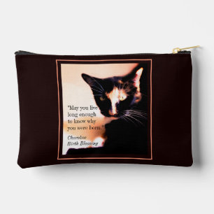 Bolsito Accesorio Pequeño Cajeta de corte de impresión de Cat Messenger