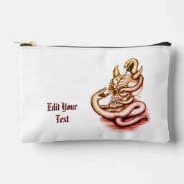 Bolsito Accesorio Pequeño Calavera - Cabeza malvada con serpiente