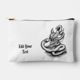 Bolsito Accesorio Pequeño Calavera - Cabeza malvada con serpiente