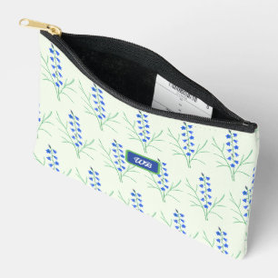 Bolsito Accesorio Pequeño Campanillas Verde Pálido