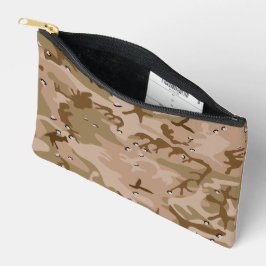 Bolsito Accesorio Pequeño Camuflaje del desierto con guijarros, militar, ejé