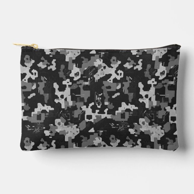 Bolsito Accesorio Pequeño Camuflaje Pixel Sigilo (Anverso)