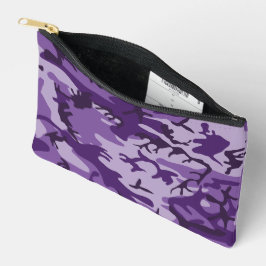 Bolsito Accesorio Pequeño Camuflaje Púrpura, Militar, Ejército