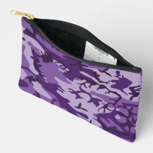 Bolsito Accesorio Pequeño Camuflaje Púrpura, Militar, Ejército