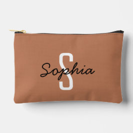 Bolsito Accesorio Pequeño Caramelo de nombre personalizado de caligrafía mon