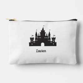 Bolsito Accesorio Pequeño Castillo Mágico Monogramado personalizado