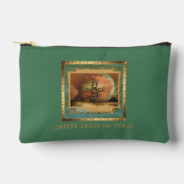 Bolsito Accesorio Pequeño Cavers Dance for Peace Pouch (Anverso)