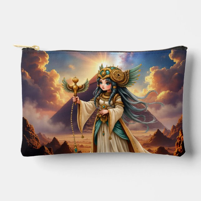 Bolsito Accesorio Pequeño Celestial Priestess of the Golden Pyramid. (Anverso)