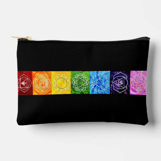 Bolsito Accesorio Pequeño Chakras (Anverso)