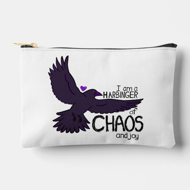Bolsito Accesorio Pequeño Chaos Crow Tapestry (Anverso)