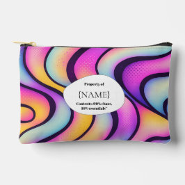 Bolsito Accesorio Pequeño  Chaos & Essentials – Abstract Design Personalized