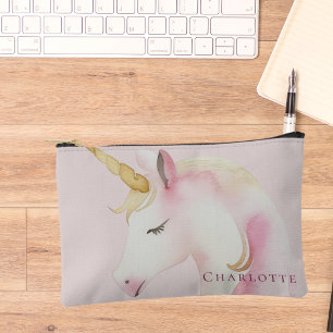 Bolsito Accesorio Pequeño Chica rosa de unicornio