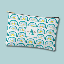 Bolsito Accesorio Pequeño Chicas Arcoíris turquesa
