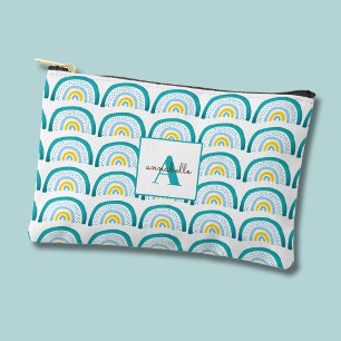 Bolsito Accesorio Pequeño Chicas Arcoíris turquesa