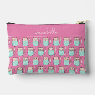 Bolsito Accesorio Pequeño Chicas gato lindas rosa