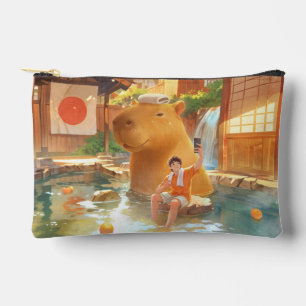 Bolsito Accesorio Pequeño Chigüiro gigante - Ilustracion de primavera calien