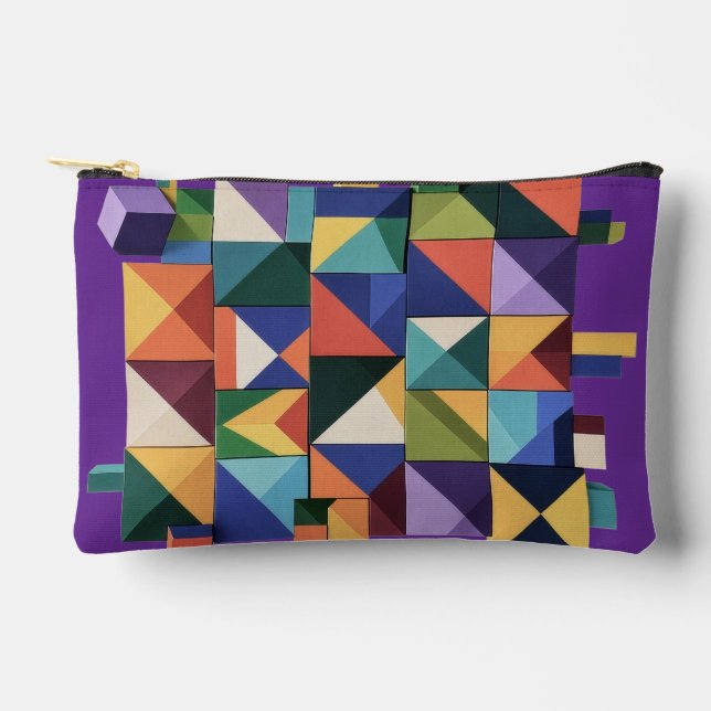 Bolsito Accesorio Pequeño Chromatic Structure (Anverso)