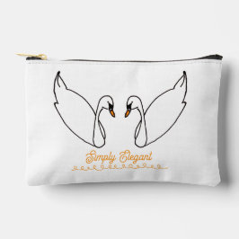 Bolsito Accesorio Pequeño Cisnes Simplemente Elegantes
