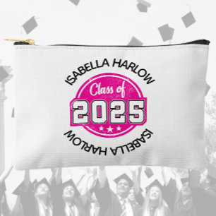 Bolsito Accesorio Pequeño Clase de nombre de graduado rosado 2025