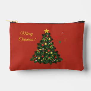 Bolsito Accesorio Pequeño Clásico Feliz Navidad
