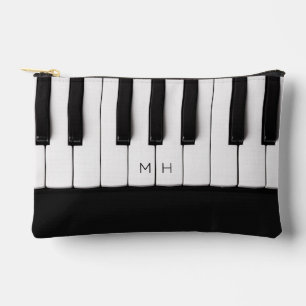 Bolsito Accesorio Pequeño Claves de piano monograma personalizado