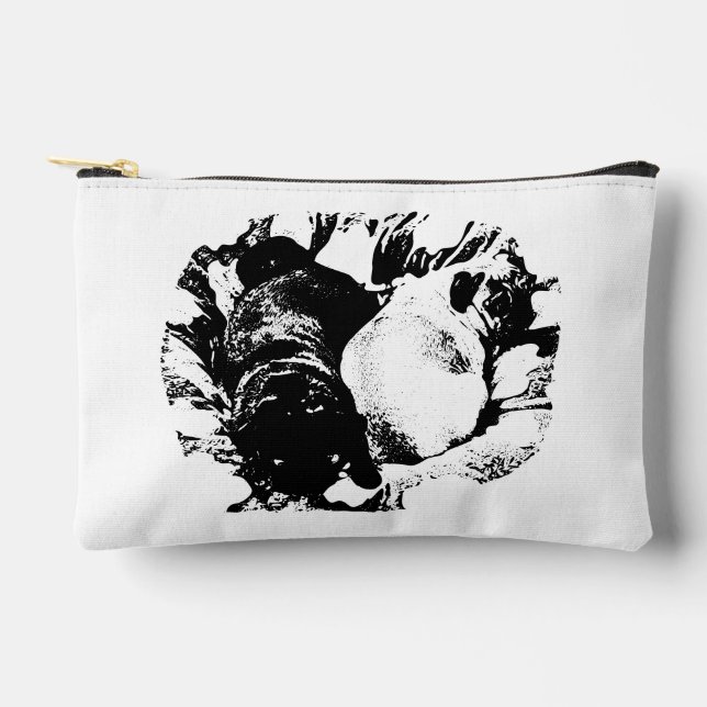 Bolsito Accesorio Pequeño Cloud-Bed Pugs, Quiet Carry (Anverso)