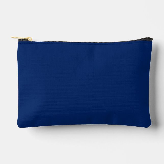 Bolsito Accesorio Pequeño Color sólido azul real (Anverso)