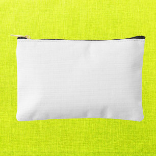 Bolsito Accesorio Pequeño Color sólido blanco puro