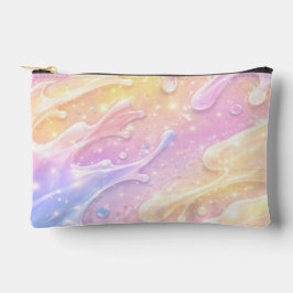 Bolsito Accesorio Pequeño Colores pastel rosa y púrpura arte de IA