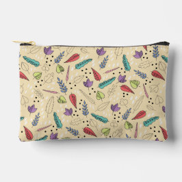 Bolsito Accesorio Pequeño Colorida hoja de otoño Medley