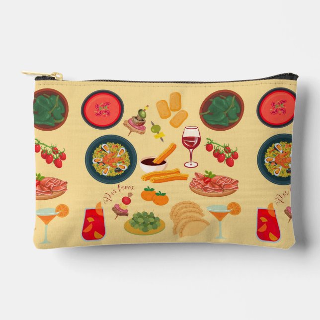 Bolsito Accesorio Pequeño Comida España (Anverso)