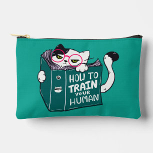 Bolsito Accesorio Pequeño Cómo Entrenar a Tu Humano Gato Divertido con Gafas