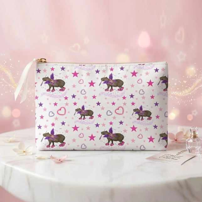 Bolsito Accesorio Pequeño Con patrón de Capyfairy (Subido por el creador)