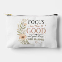 Concéntrate en lo Bueno – Inspirador Floral Vintag