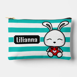 Bolsito Accesorio Pequeño Conejito blanco personalizado despojado de tinta