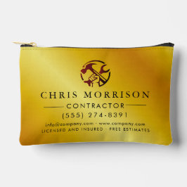 Bolsito Accesorio Pequeño Construction Business Marketing Logo