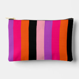 Bolsito Accesorio Pequeño Contemporary Halloween Stripes 